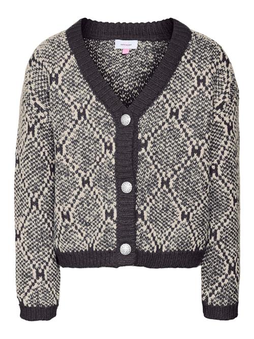 Vero Moda Girl Cardigan 'VMRory'  creme / grå / sort
