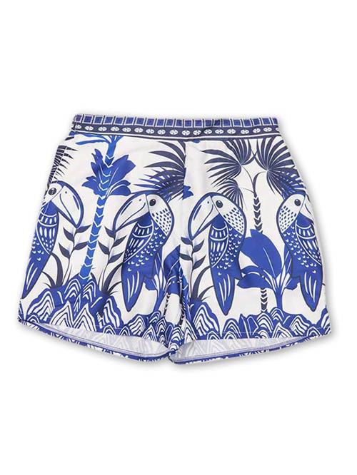 Gisela Pyjamasbukser  navy / hvid