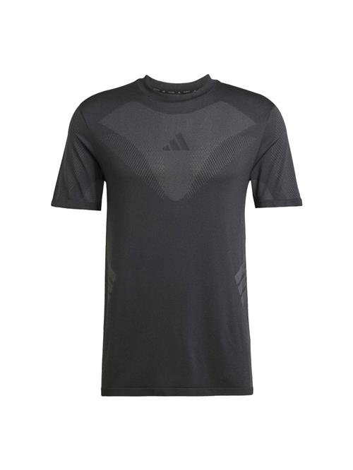 ADIDAS PERFORMANCE Funktionsskjorte 'GYM+'  grå / sort
