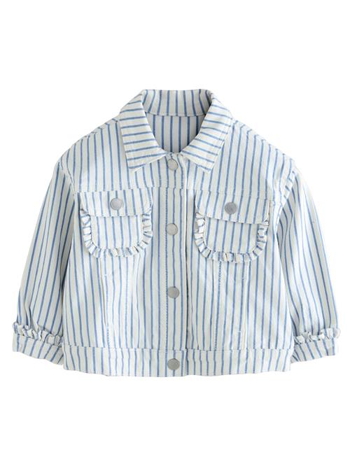 Next Overgangsjakke  blå / hvid