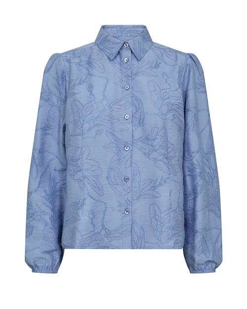 MOS MOSH Bluse 'MMRayl'  blå / dueblå