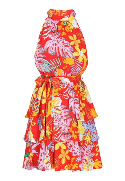 IZIA Sommerkjole  lyseblå / gul / lyserød / rød