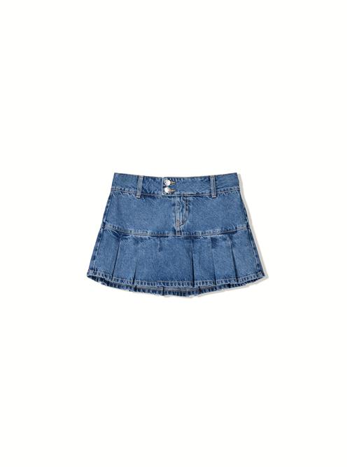 Bershka Nederdel  blue denim