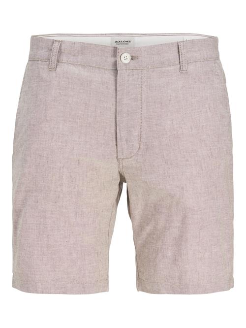 JACK & JONES Lærredsbukser 'Dave'  lysebrun