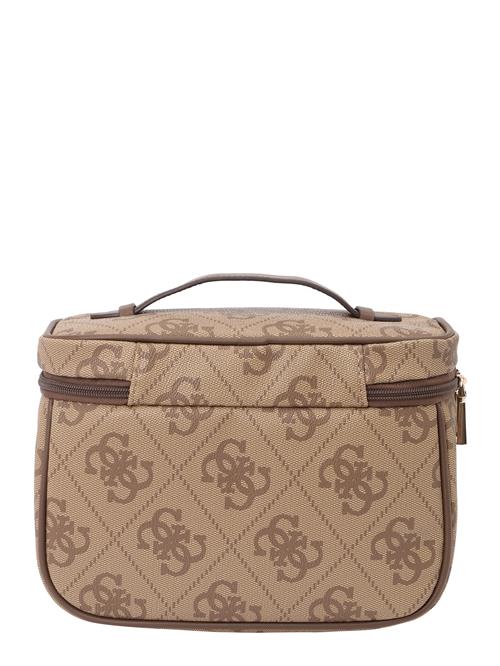 GUESS Kosmetiktaske 'BERTA TOILETRY TRAIN CASE'  brun / lysebrun