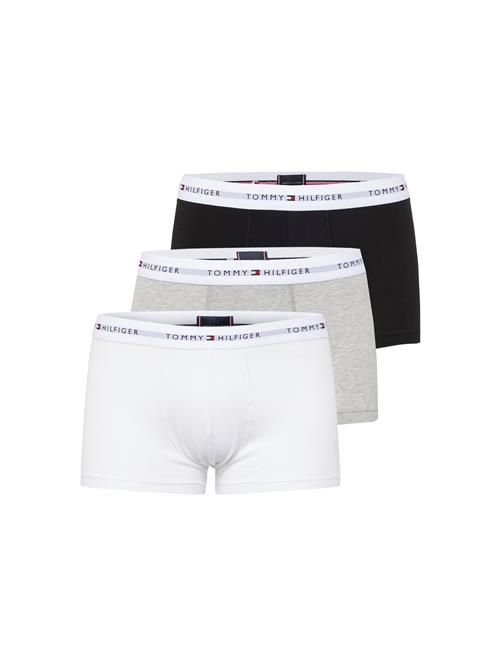 Tommy Hilfiger Underwear Boksershorts 'Essential'  grå-meleret / sort / hvid