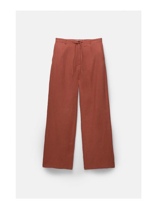 Pull&Bear Bukser  rustrød