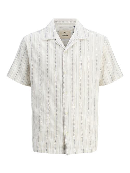 JACK & JONES Skjorte  beige / sort / hvid