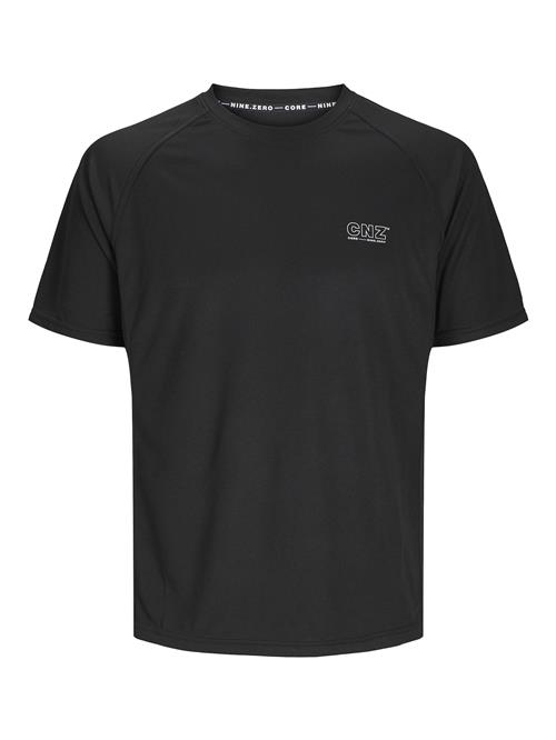 JACK & JONES Bluser & t-shirts 'JCOCNZ'  sort / hvid