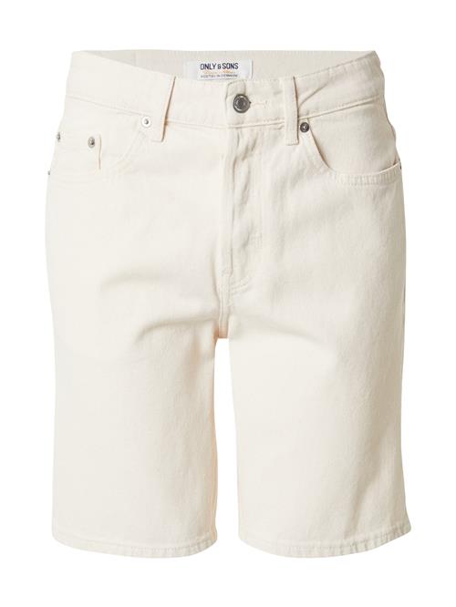 Only & Sons Jeans 'ONSEdge'  white denim