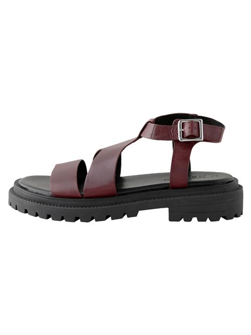 Next Sandaler med rem  burgunder / sort