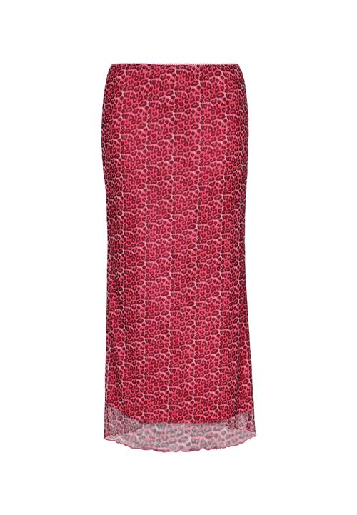 myMo ROCKS Nederdel 'Fashion Look'  lyserød / mørk pink / sort