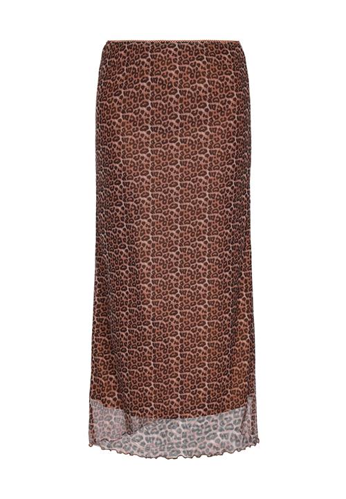 myMo ROCKS Nederdel 'Fashion Look'  beige / brun