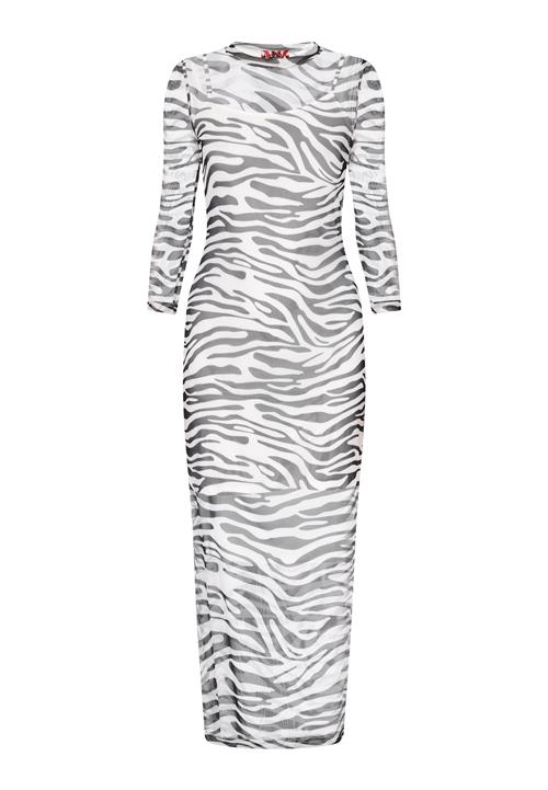 myMo ROCKS Kjole 'Fashion Look'  sort / hvid