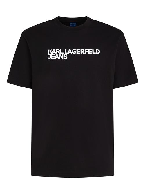 KARL LAGERFELD JEANS Bluser & t-shirts  sort / hvid