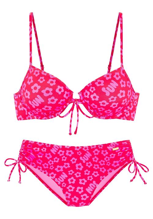 BUFFALO Bikini  lys pink / mørk pink