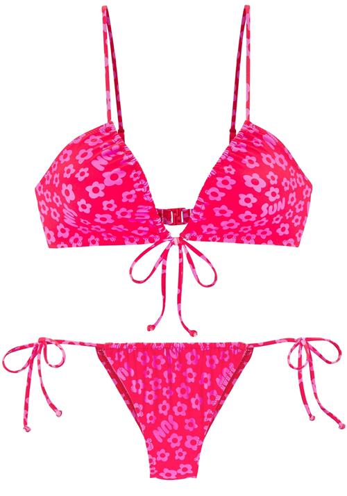 BUFFALO Bikini  pink / rød