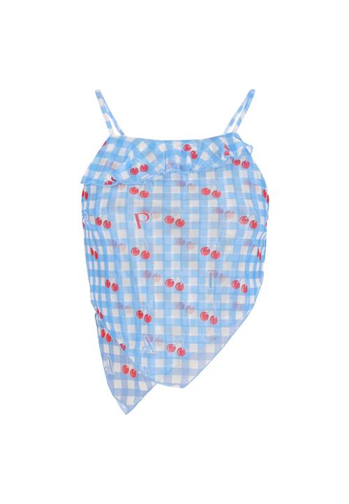 MYMO Overdel  lyseblå / rød / hvid