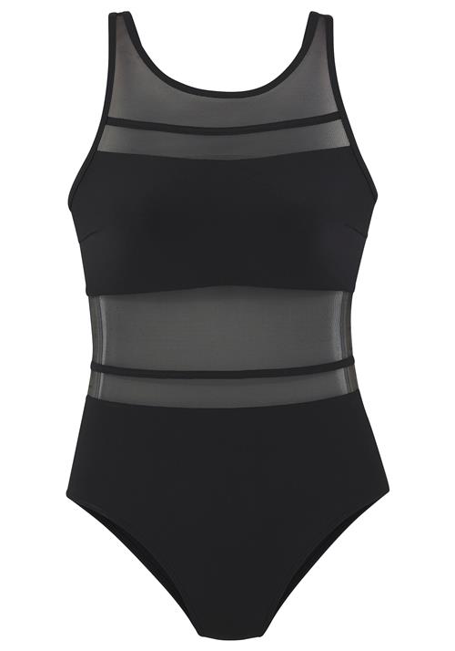 LASCANA Badedragt  sort