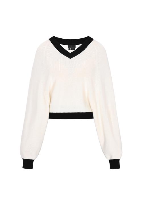 DreiMaster Klassik Pullover 'Classic Look'  sort / offwhite