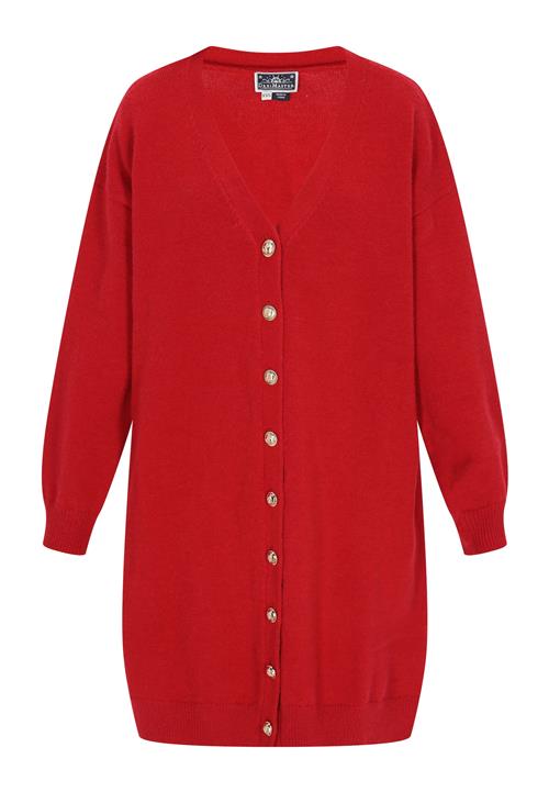 DreiMaster Maritim Cardigan 'Classic Look'  knaldrød