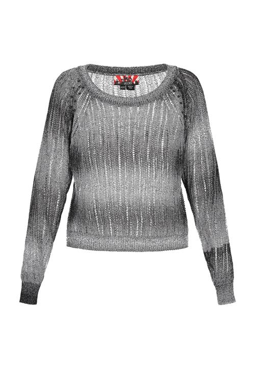 myMo ROCKS Pullover  sølvgrå / sort