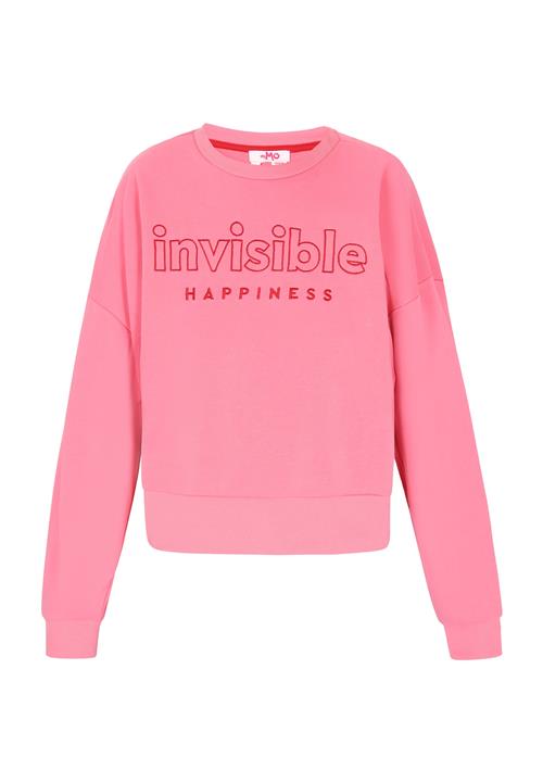 MYMO Sweatshirt 'Back To School'  pitaya / cranberry