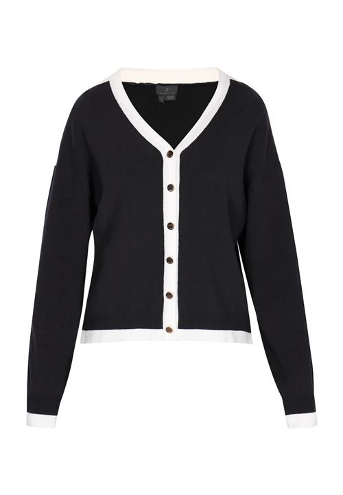 DreiMaster Klassik Cardigan  navy / hvid