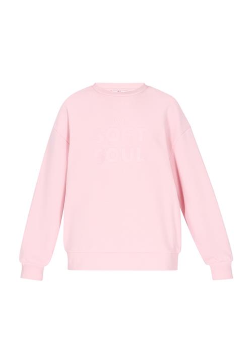MYMO Sweatshirt 'Back To School'  lyserød
