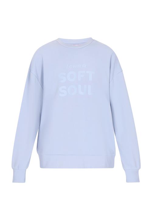 MYMO Sweatshirt 'Back To School'  lyseblå