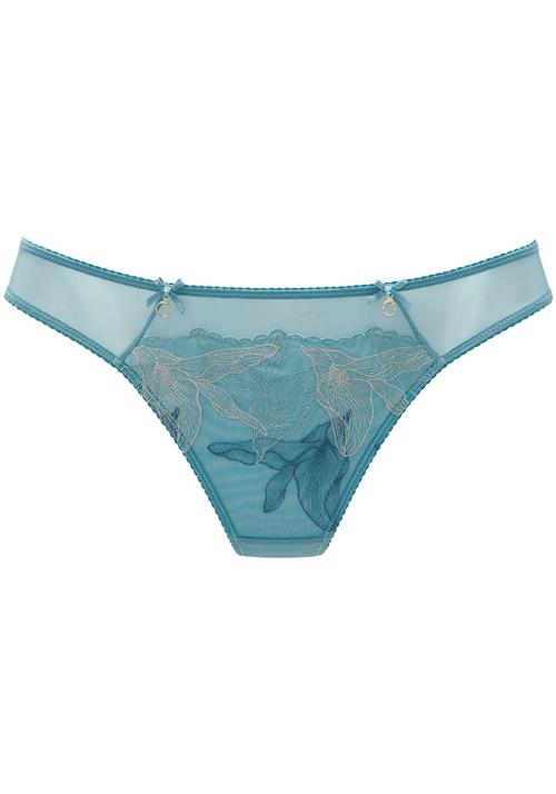 LASCANA String  beige / cyanblå