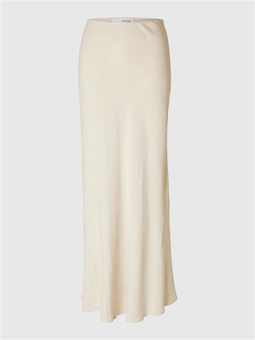 SELECTED Nederdel 'SLFVIVA-LENA'  ecru