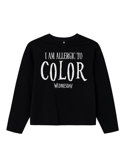 NAME IT Bluser & t-shirts  sort / hvid