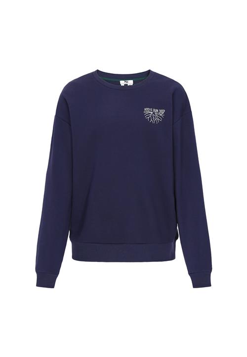 MO Sweatshirt 'Back To School'  navy / hvid