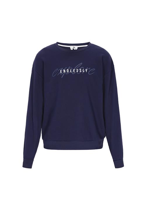 MO Sweatshirt 'Back To School'  navy / ensian / hvid