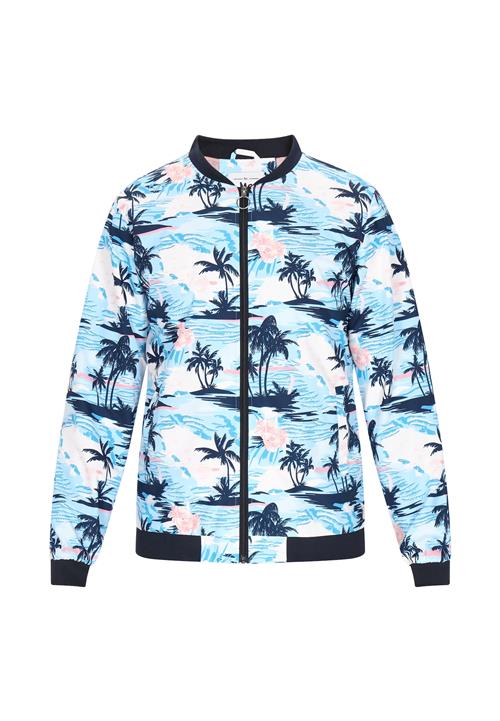 MO Overgangsjakke  blå / marin / lyserød / offwhite