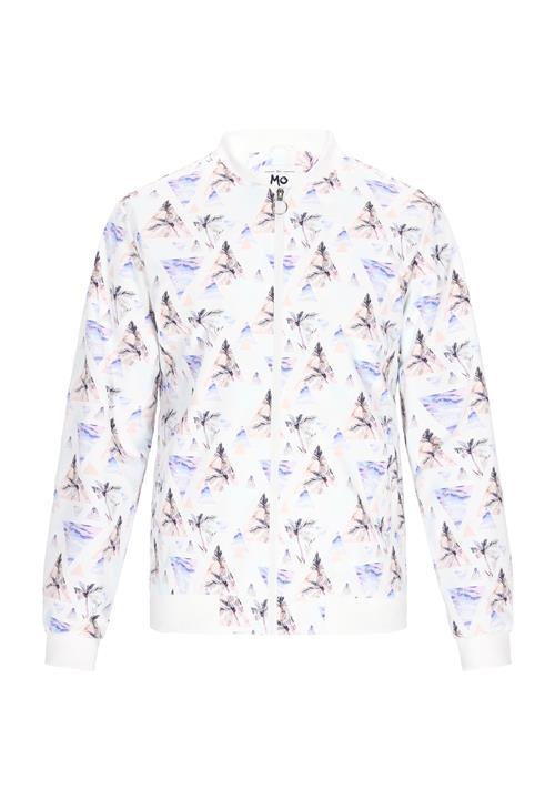 MO Overgangsjakke  elfenben / blå / pastelorange / pink