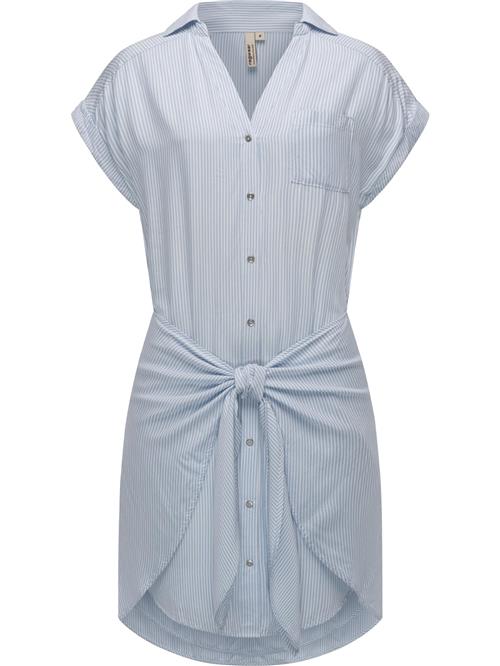 Ragwear Blusekjole 'Bahaya'  lyseblå / hvid