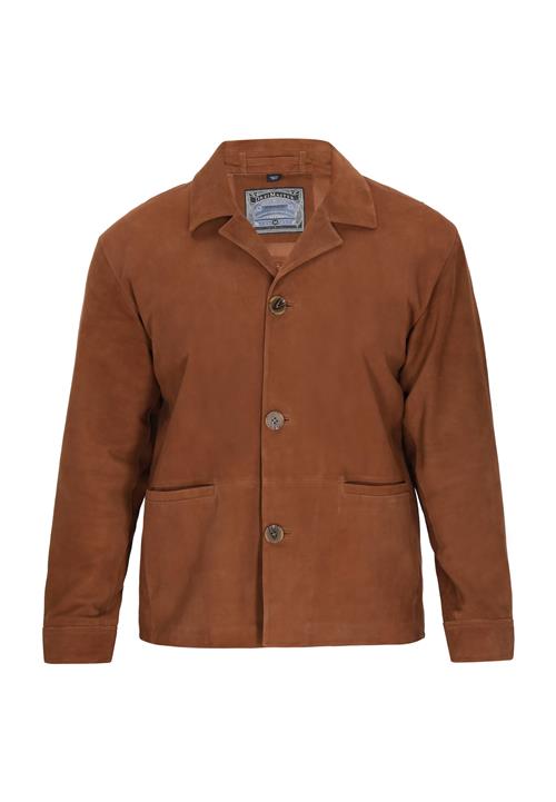 DreiMaster Vintage Overgangsjakke 'Classic Look'  cognac
