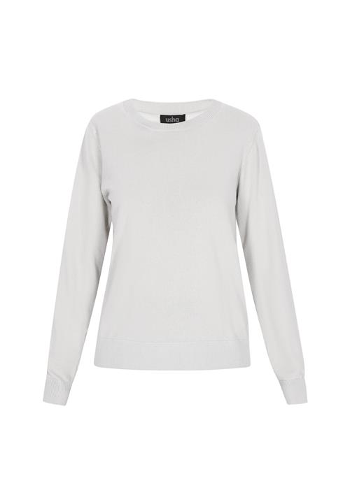 usha BLACK LABEL Pullover  lysegrå