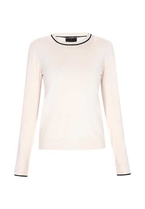 DreiMaster Klassik Pullover  creme / sort
