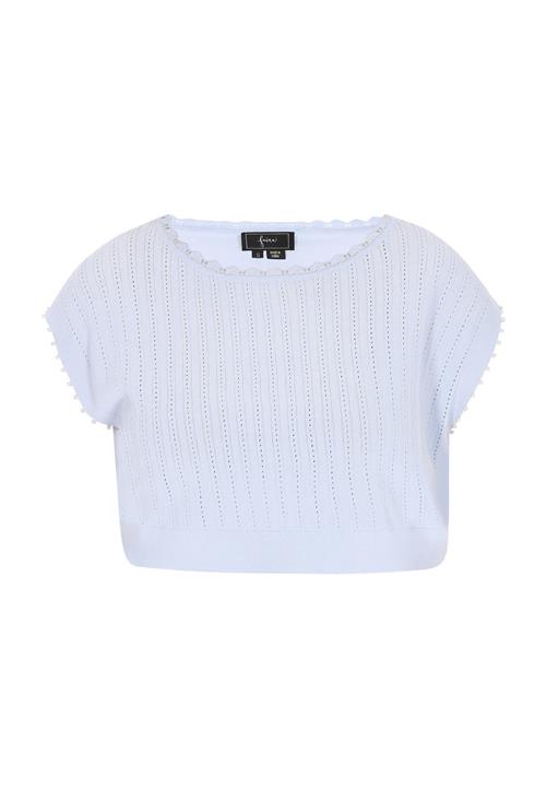 faina Sticktop 'Fashion Look'  lyseblå