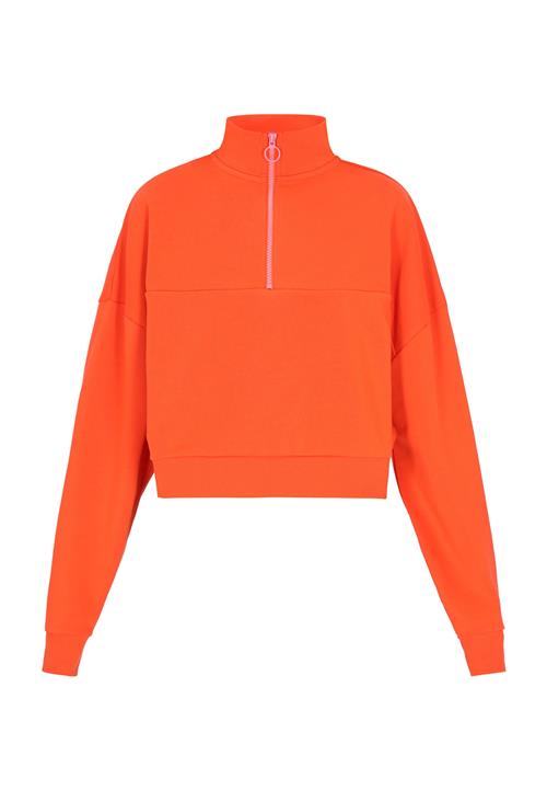 myMo ATHLSR Sweatshirt 'Back To School'  mandarin