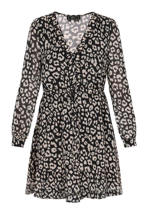 faina Kjole 'Fashion Look'  ecru / sort