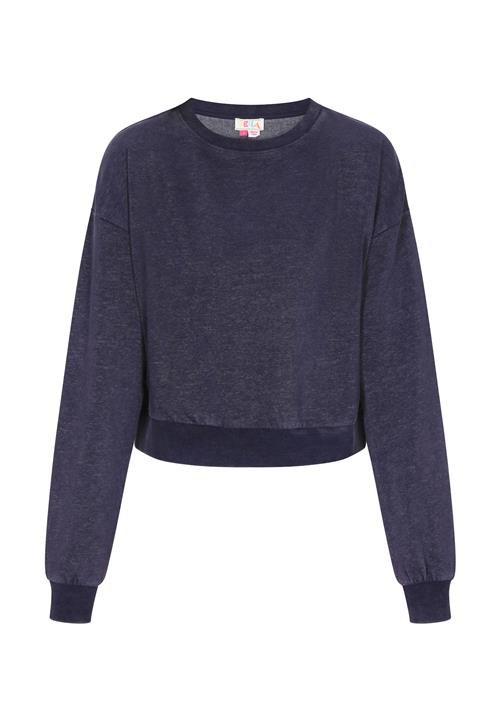 IZIA Sweatshirt 'Fashion Look'  navy