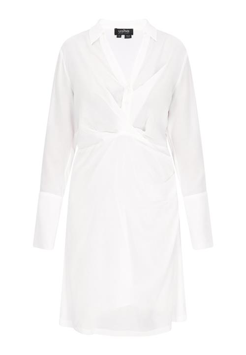 usha BLACK LABEL Kjole 'Fashion Look'  hvid