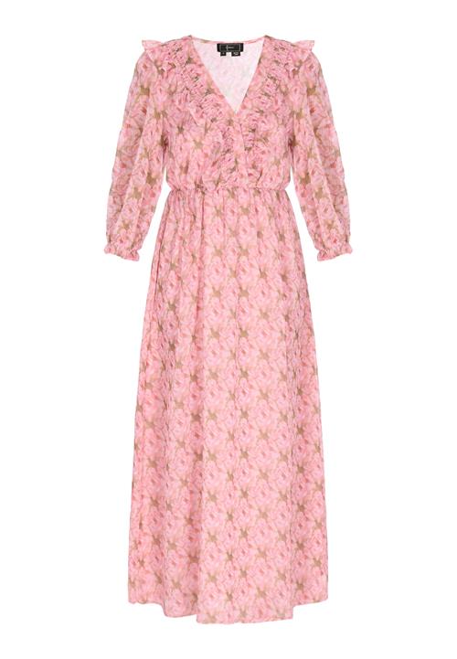 faina Kjole 'Fashion Look'  khaki / lyserød / lys pink