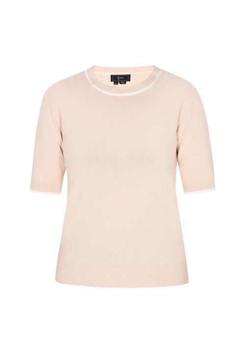 faina Pullover  beige / hvid