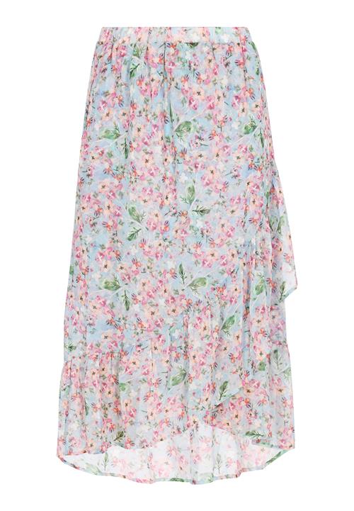 faina Nederdel  lyseblå / grøn / lilla