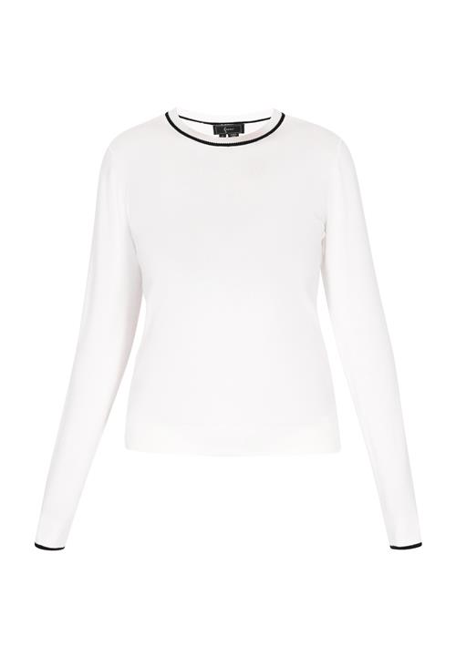 faina Pullover  sort / offwhite